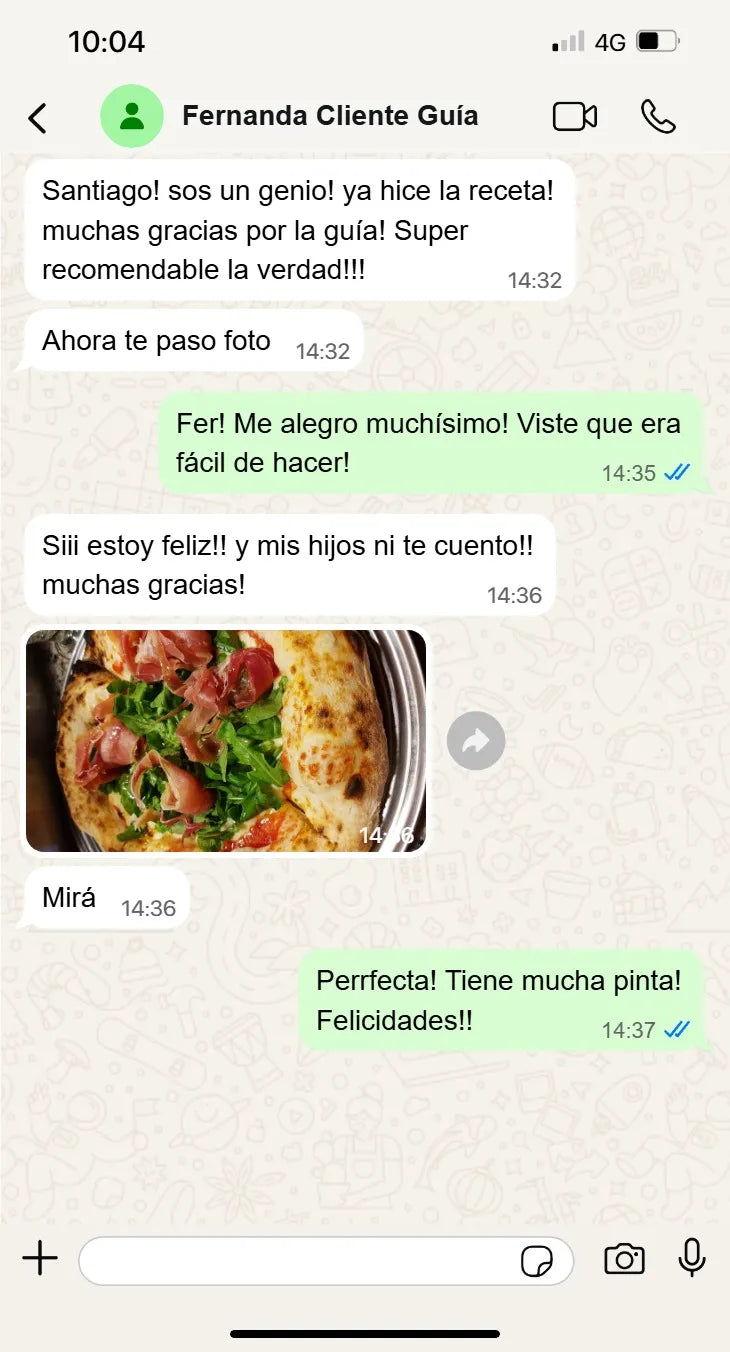 Testimonio WhatsApp 1